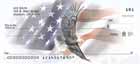 God Bless America Patriotic Eagle and Flag Check Designs